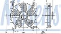 Ventilator, radiator DAEWOO NUBIRA Limuzina (KLAN)...