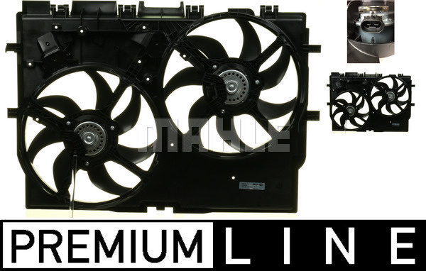 Ventilator, radiator fata (CFF229000P BEH MAH) FIAT