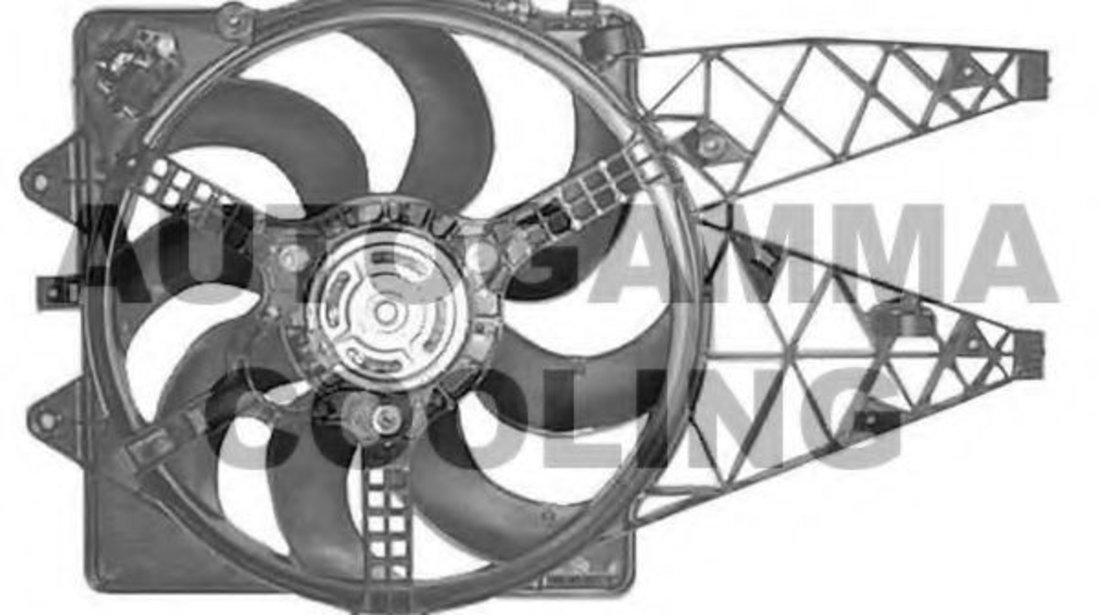 Ventilator, radiator FIAT BRAVO II (198) (2006 - 2016) AUTOGAMMA GA200967 piesa NOUA