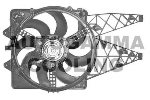 Ventilator, radiator FIAT BRAVO II (198) (2006 - 2016) AUTOGAMMA GA200967 piesa NOUA