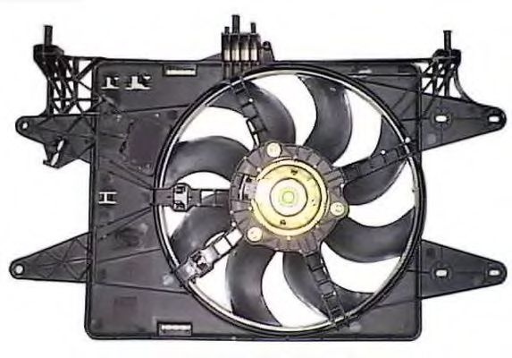 Ventilator, radiator FIAT DOBLO Cargo (223) (2000 - 2016) NRF 47232 piesa NOUA