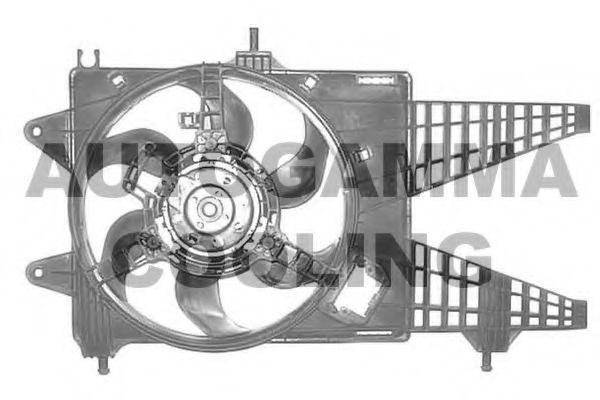 Ventilator, radiator FIAT IDEA (350) (2003 - 2016) AUTOGAMMA GA201036 piesa NOUA