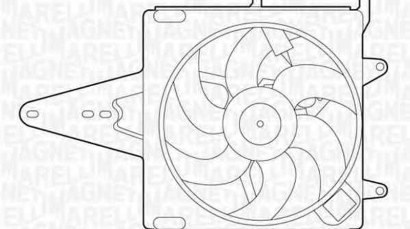 Ventilator radiator FIAT PALIO 178BX MAGNETI MARELLI 069422203010