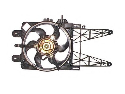 Ventilator, radiator FIAT PUNTO (188) (1999 - 2016) NRF 47246 piesa NOUA
