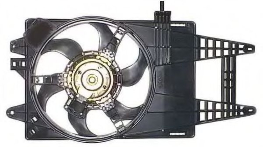 Ventilator, radiator FIAT PUNTO (188) (1999 - 2016) NRF 47244 piesa NOUA