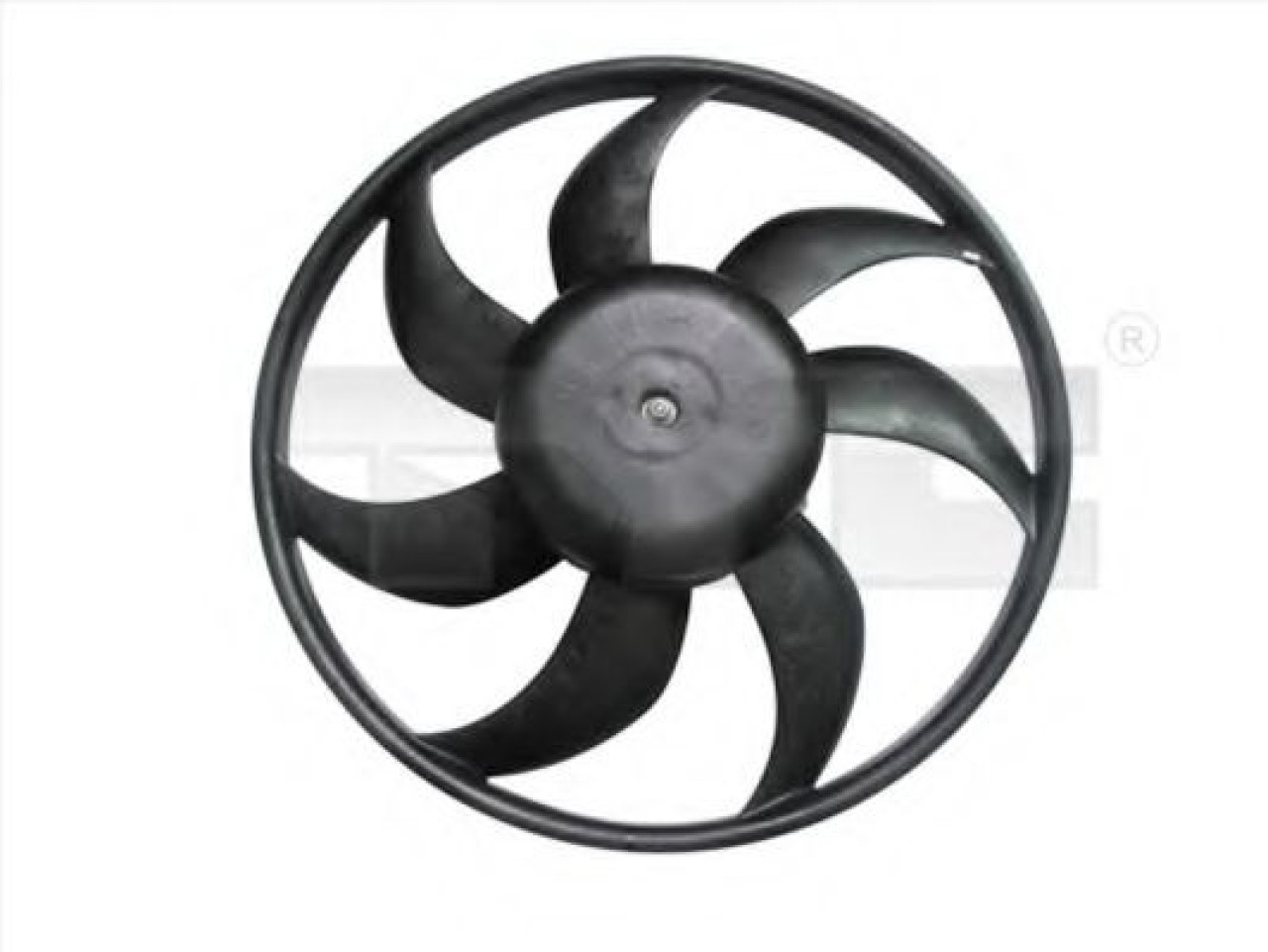 Ventilator, radiator FIAT PUNTO (199) (2012 - 2016) TYC 809-0021 piesa NOUA