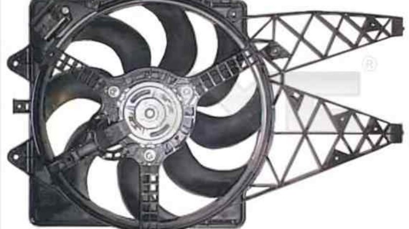 Ventilator, radiator FIAT PUNTO / GRANDE PUNTO (199) TYC 809-1004