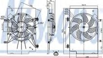 Ventilator, radiator FORD B-MAX Van (2012 - 2016) ...
