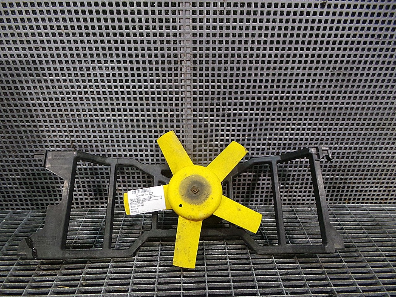 VENTILATOR RADIATOR FORD FIESTA 1.25 INJ - (2002 2005)