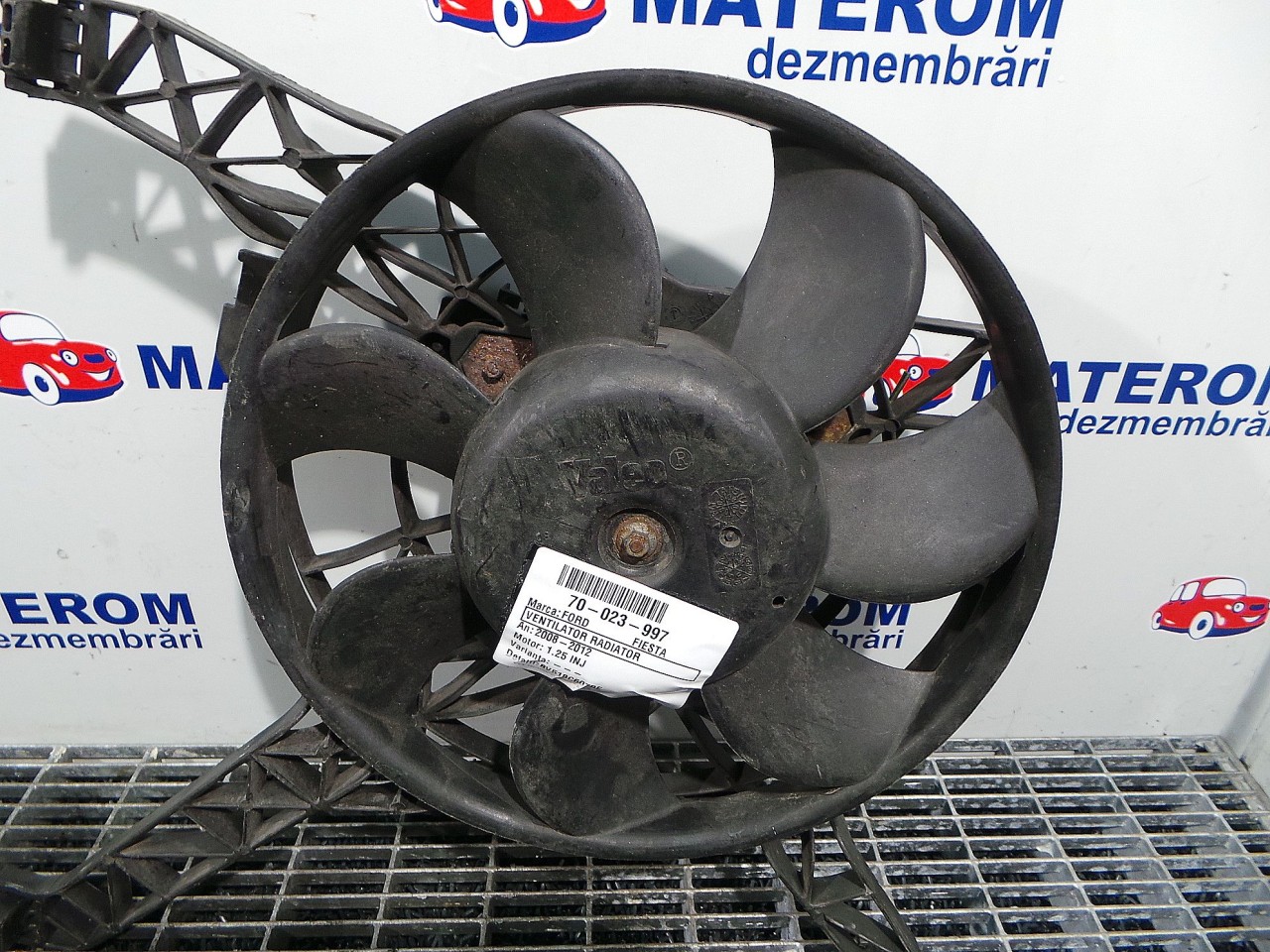 VENTILATOR RADIATOR FORD FIESTA 1.25 INJ