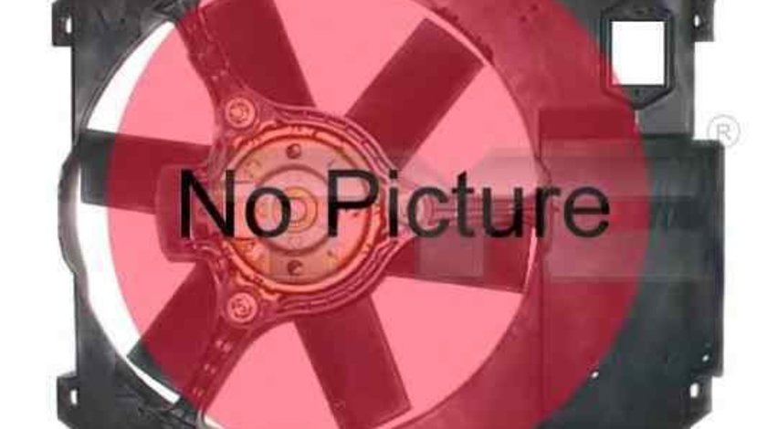 Ventilator, radiator FORD FIESTA VI TYC 810-0043