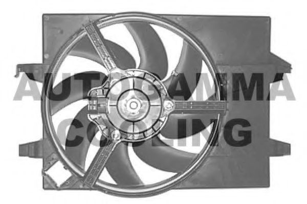 Ventilator, radiator FORD FUSION (JU) (2002 - 2012) AUTOGAMMA GA200778 piesa NOUA