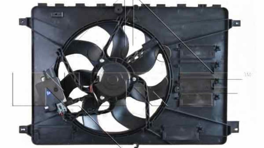 Ventilator radiator FORD GALAXY WA6 NRF 47593