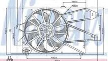 Ventilator, radiator FORD MONDEO II limuzina (BFP)...