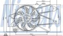 Ventilator, radiator FORD MONDEO III (B5Y) (2000 -...
