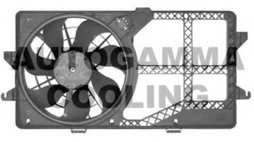 Ventilator, radiator FORD TRANSIT bus (FD, FB, FS, FZ, FC) (2000 - 2006) AUTOGAMMA GA200470 piesa NOUA