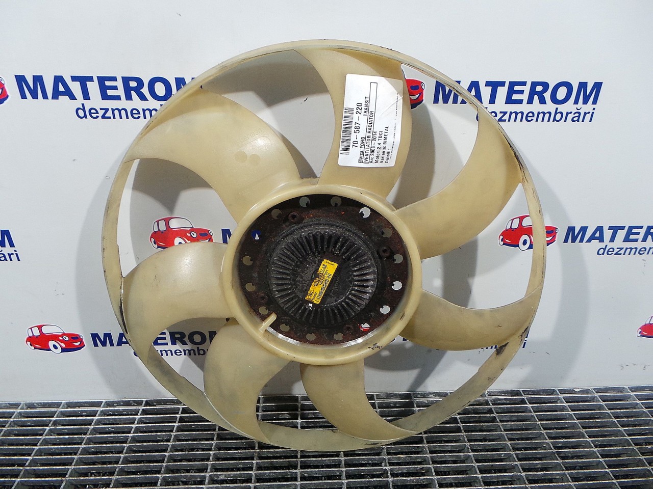VENTILATOR RADIATOR FORD TRANSIT TRANSIT 2.4 TDCI - (2006 2013)