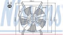 Ventilator, radiator HONDA CR-V II (RD) (2001 - 20...