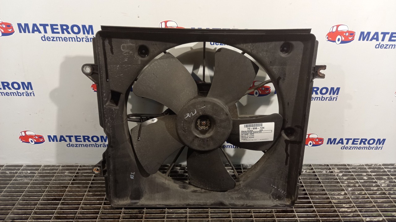 VENTILATOR RADIATOR HONDA CRV 2.2 CTDI - (2006 2010)
