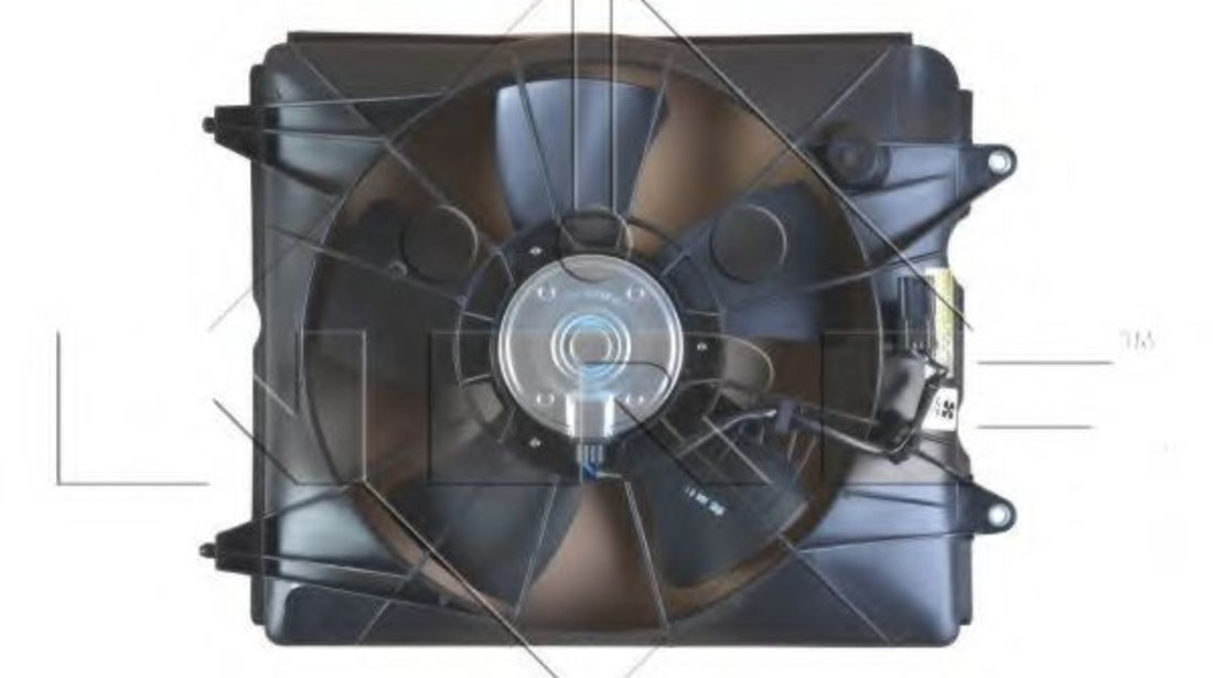 Ventilator, radiator HONDA JAZZ III (GE) (2007 - 2013) NRF 47708 piesa NOUA