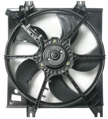 Ventilator, radiator HYUNDAI ACCENT II limuzina (LC) (1999 - 2006) NRF 47546 piesa NOUA