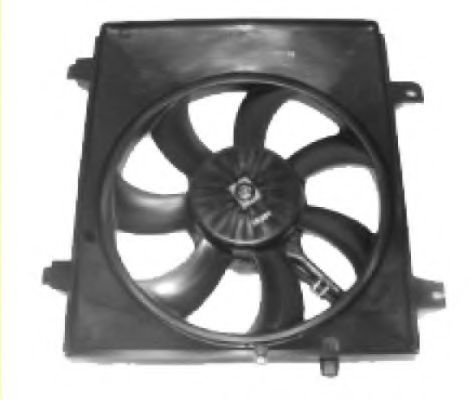 Ventilator, radiator HYUNDAI MATRIX (FC) (2001 - 2010) NRF 47604 piesa NOUA