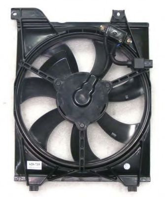 Ventilator, radiator KIA RIO II (JB) (2005 - 2016) NRF 47515 piesa NOUA