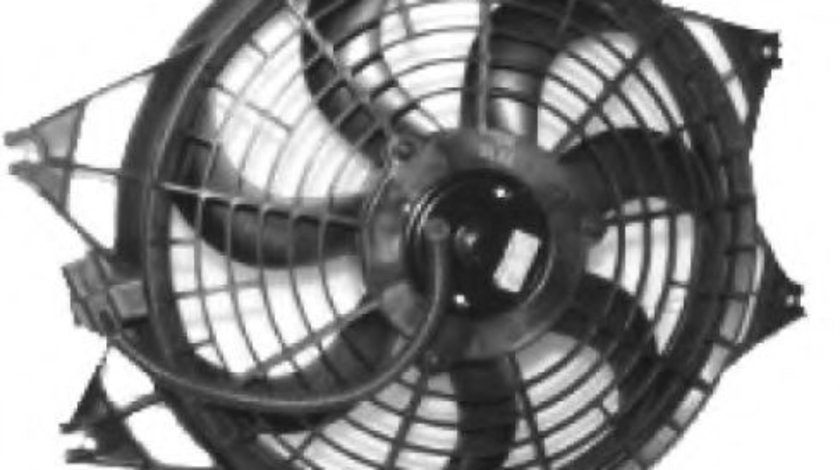 Ventilator, radiator KIA SORENTO I (JC) (2002 - 2009) NRF 47612 piesa NOUA