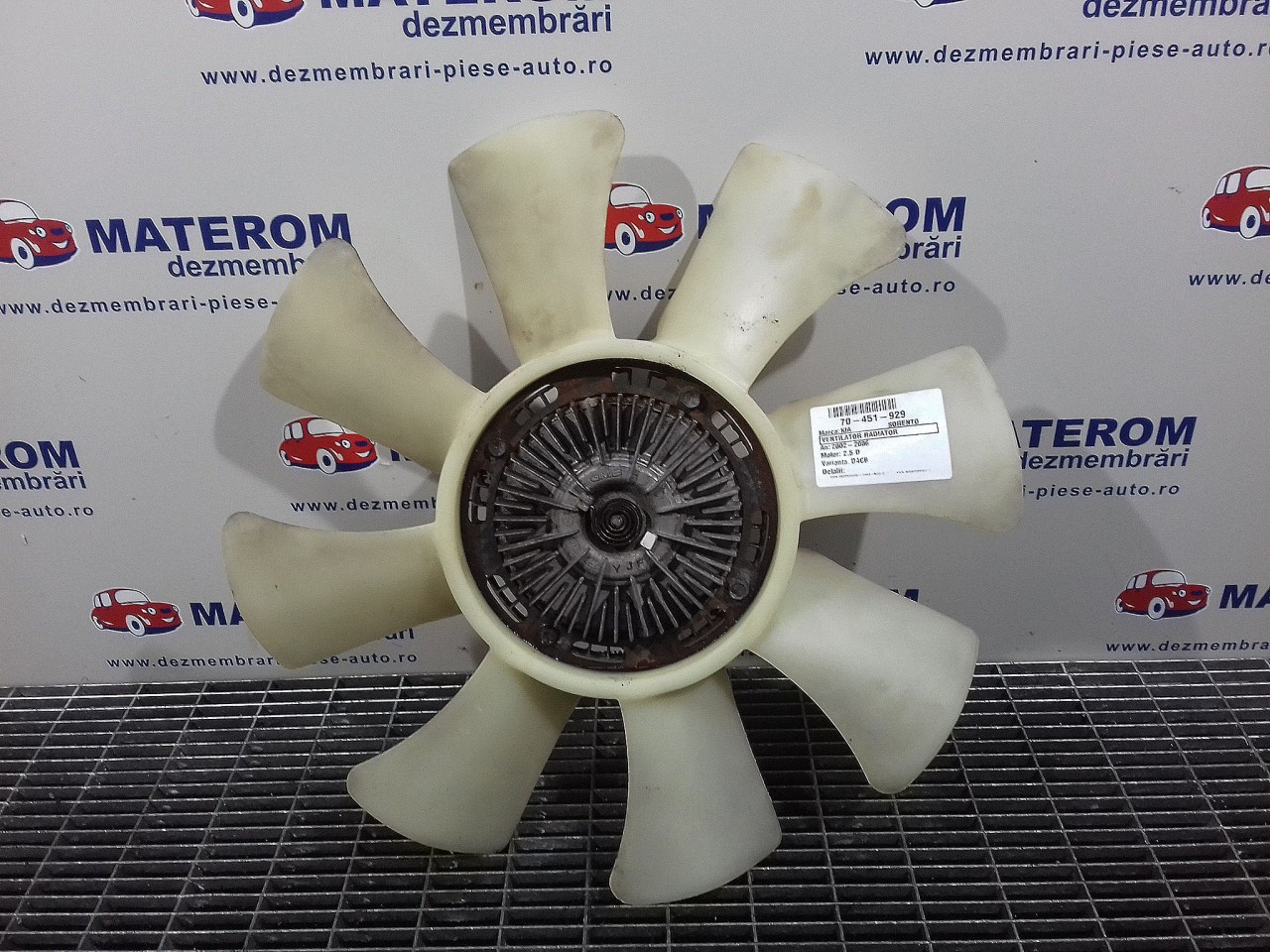VENTILATOR RADIATOR KIA SORENTO SORENTO 2.5 D - (2002 2006)