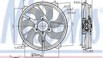 Ventilator, radiator LANCIA PHEDRA (179) (2002 - 2...