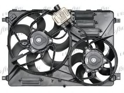 Ventilator, radiator LAND ROVER FREELANDER 2 (LF, FA) (2006 - 2014) FRIGAIR 0501.2002 piesa NOUA