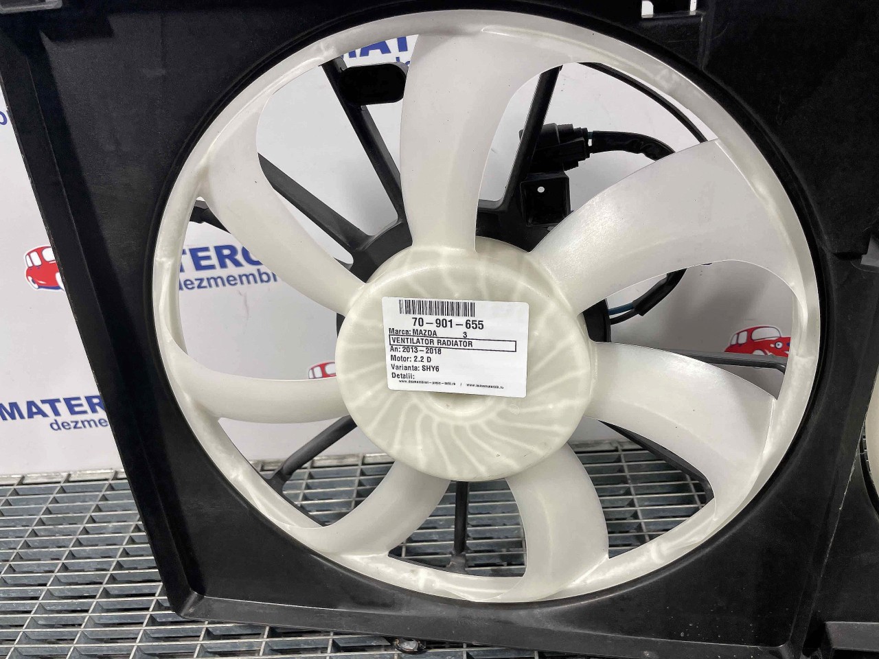 VENTILATOR RADIATOR MAZDA 3 2.2 D - (2013 2018)