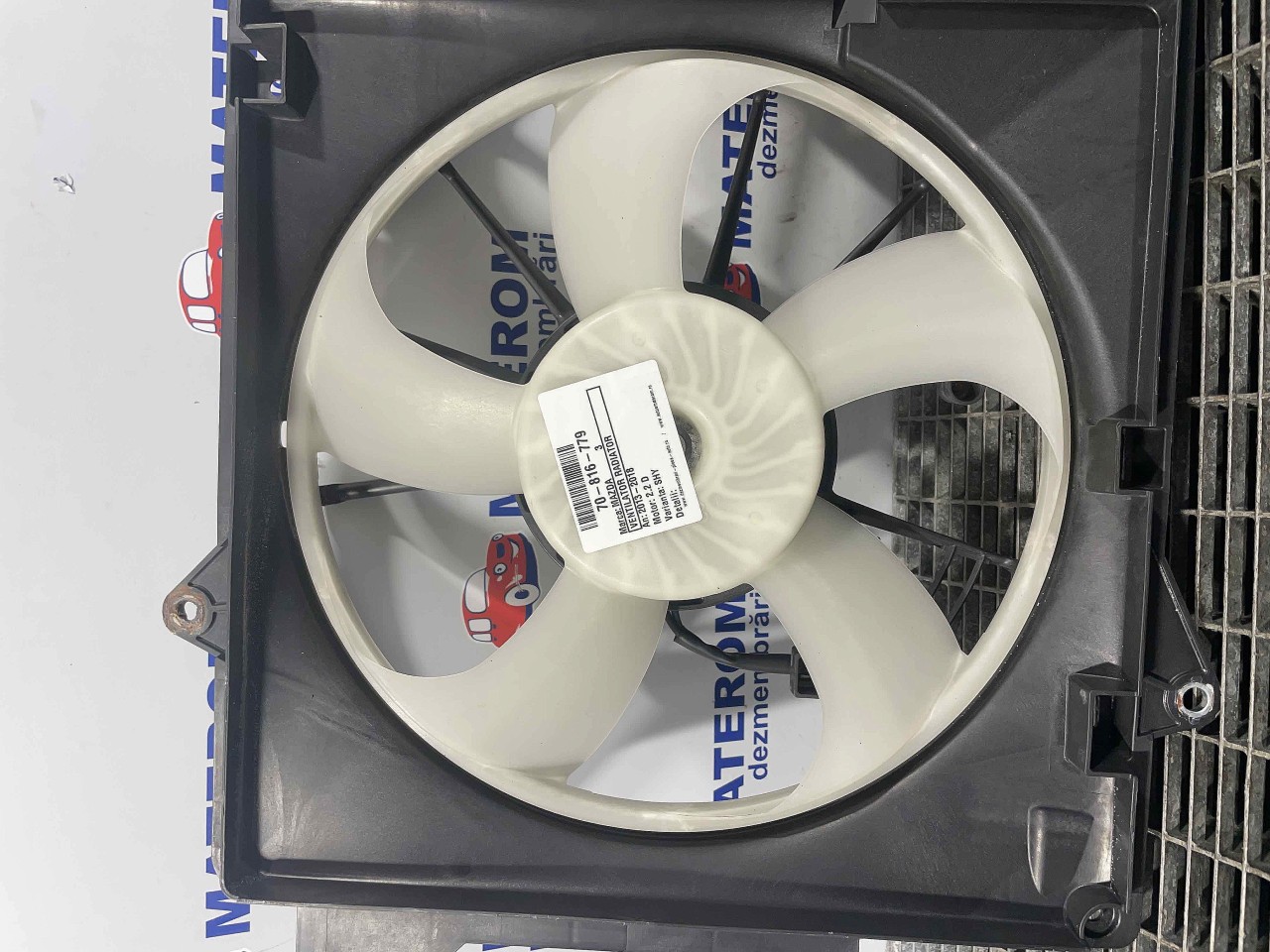 VENTILATOR RADIATOR MAZDA 3 3 2.2 D - (2013 2018)