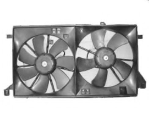 Ventilator, radiator MAZDA 3 (BL) (2008 - 2016) NRF 47290 piesa NOUA