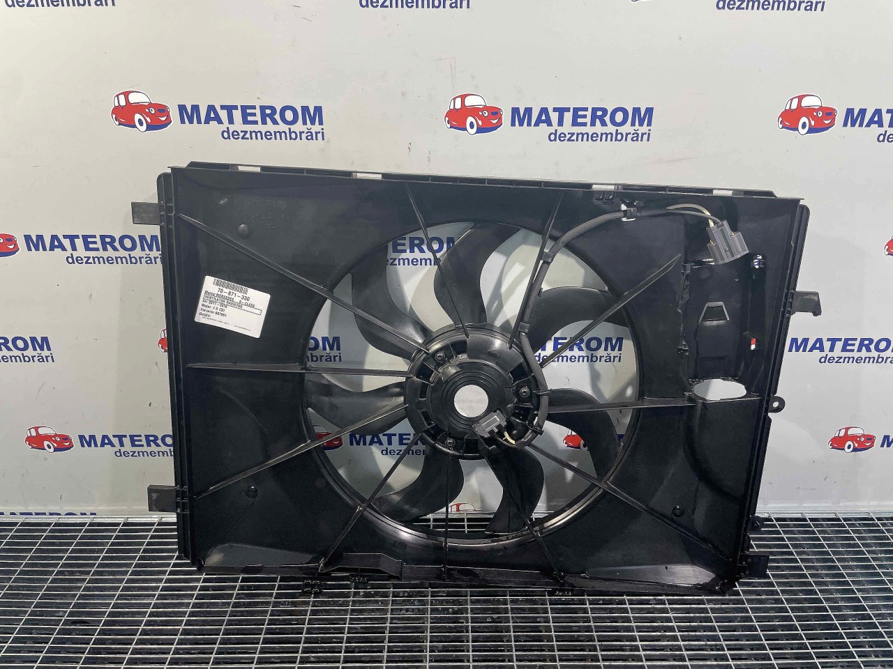 VENTILATOR RADIATOR MERCEDES B-CLASS 1.5 CDI - (2011 2018)