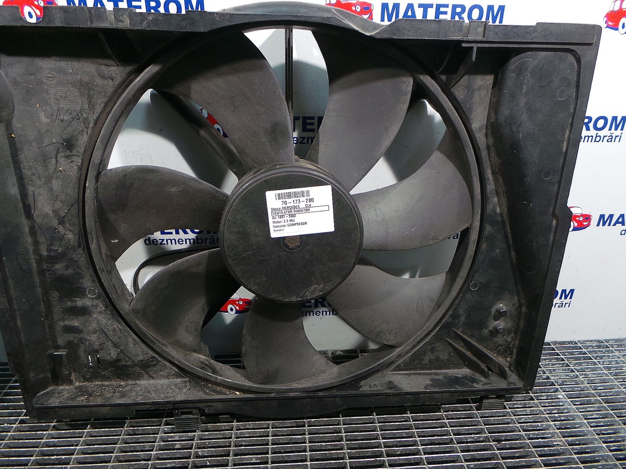 VENTILATOR RADIATOR MERCEDES CLK 2.3 INJ - (1997 2002)