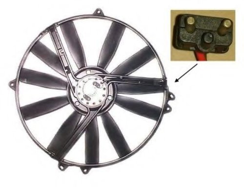 Ventilator, radiator MERCEDES E-CLASS Cupe (C124) (1993 - 1997) NRF 47300 piesa NOUA