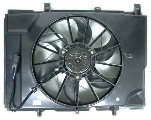 Ventilator, radiator MERCEDES E-CLASS (W210) (1995 - 2003) NRF 47466 piesa NOUA