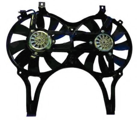 Ventilator, radiator MERCEDES E-CLASS (W210) (1995 - 2003) NRF 47294 piesa NOUA