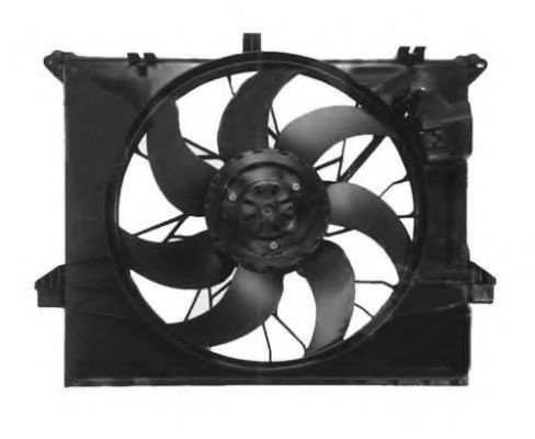 Ventilator, radiator MERCEDES M-CLASS (W164) (2005 - 2011) NRF 47296 piesa NOUA