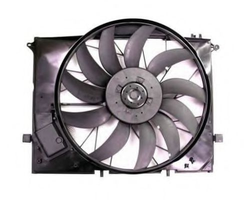 Ventilator, radiator MERCEDES S-CLASS (W220) (1998 - 2005) NRF 47297 piesa NOUA