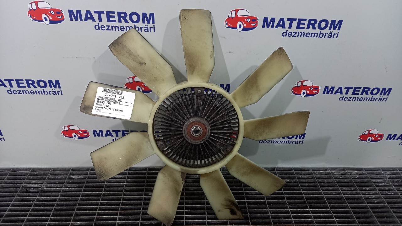 VENTILATOR RADIATOR MERCEDES VITO VITO 2.2 CDI - (2003 2010)