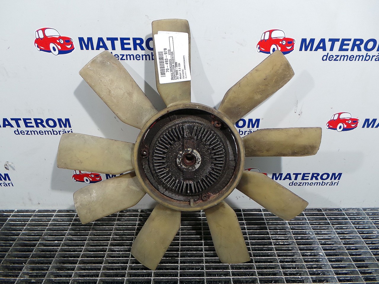 VENTILATOR RADIATOR MERCEDES VITO VITO 2.2 CDI - (2003 2010)