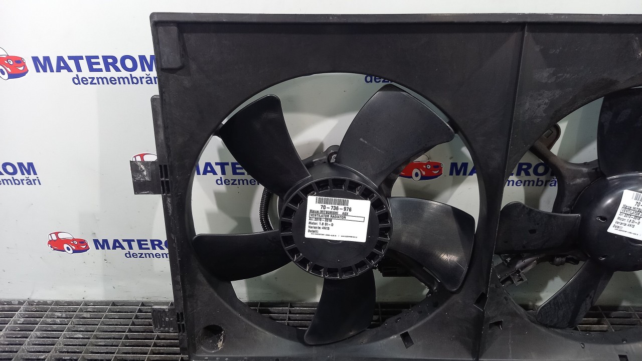 VENTILATOR RADIATOR MITSUBISHI ASX ASX 1.8 DID - (2010 2016)