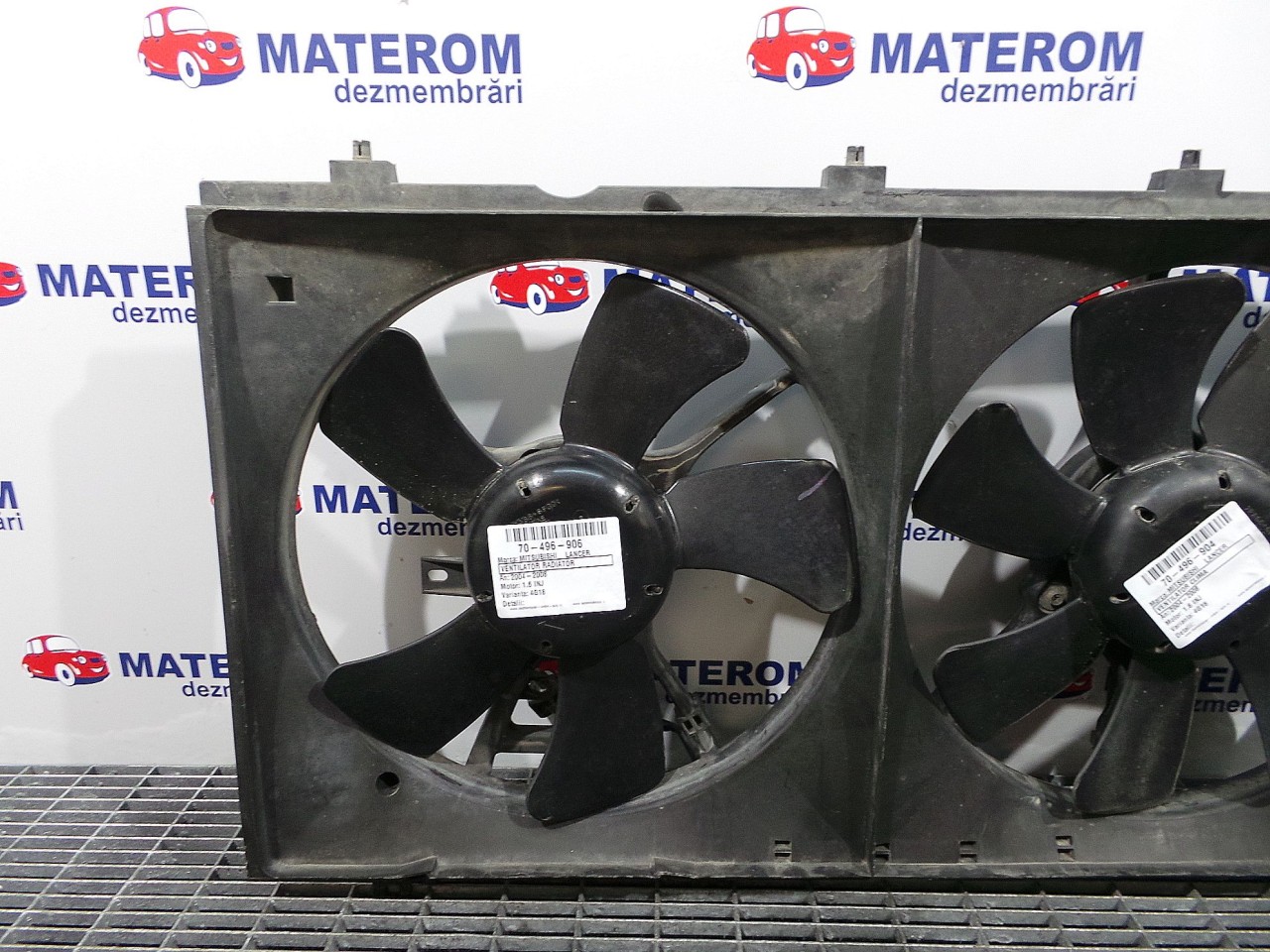 VENTILATOR RADIATOR MITSUBISHI LANCER LANCER 1.6 INJ - (2004 2008)