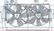 Ventilator, radiator MITSUBISHI LANCER Limuzina (C...