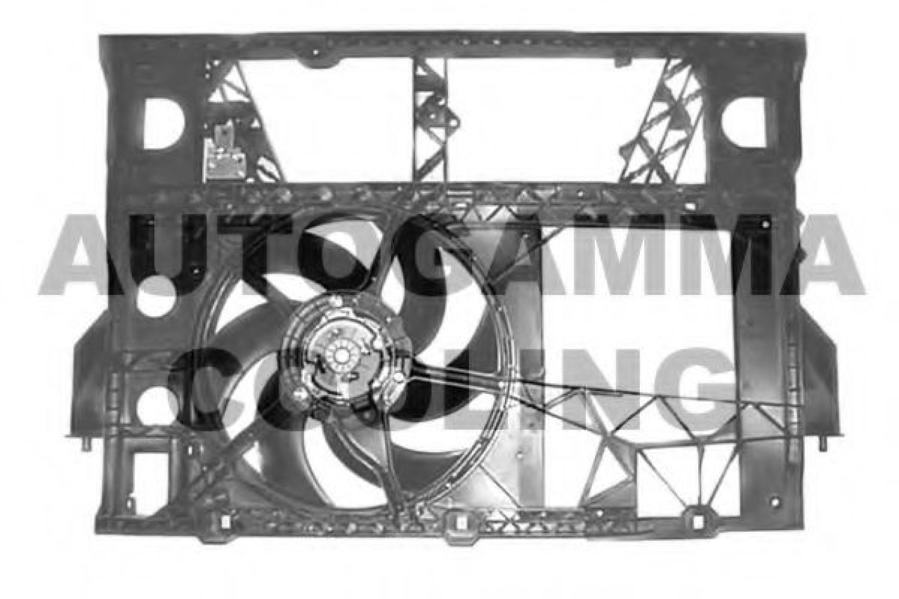 Ventilator, radiator NISSAN PRIMASTAR bus (X83) (2001 - 2016) AUTOGAMMA GA201246 piesa NOUA