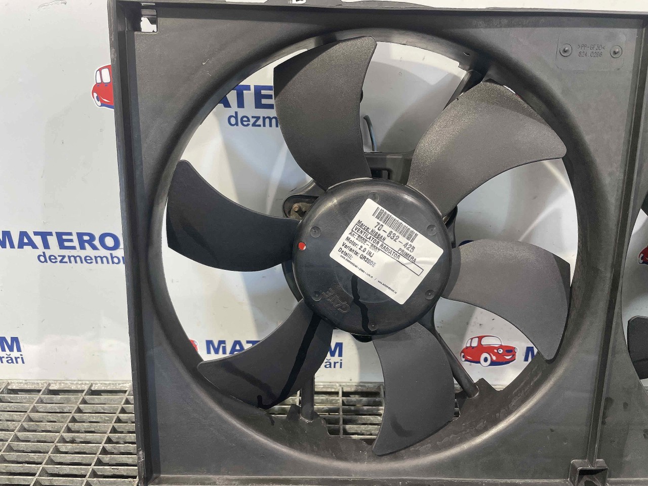 VENTILATOR RADIATOR NISSAN PRIMERA PRIMERA 2.0 INJ - (2002 2007)