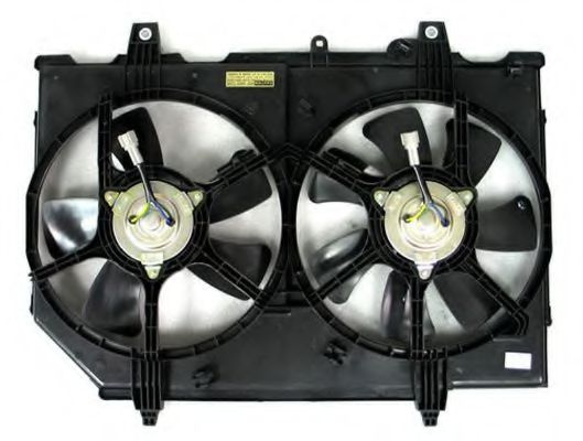 Ventilator, radiator NISSAN X-TRAIL (T30) (2001 - 2013) NRF 47497 piesa NOUA