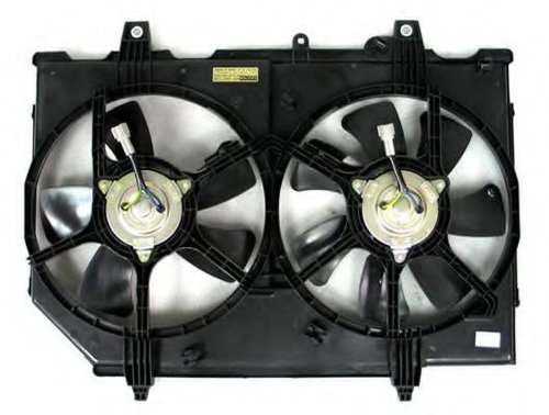 Ventilator, radiator NISSAN X-TRAIL (T30) (2001 - 2013) NRF 47497 piesa NOUA